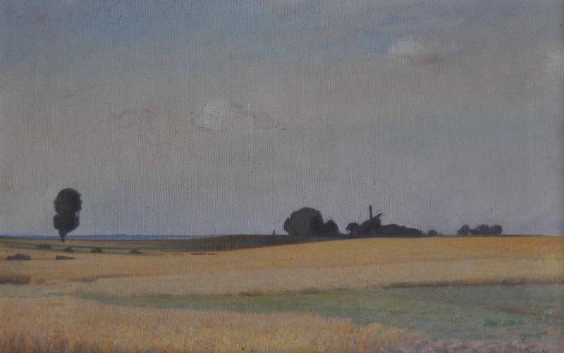 Franz Ludwig Catel Mecklenburgische Landschaft mit Windmuhle oil painting picture